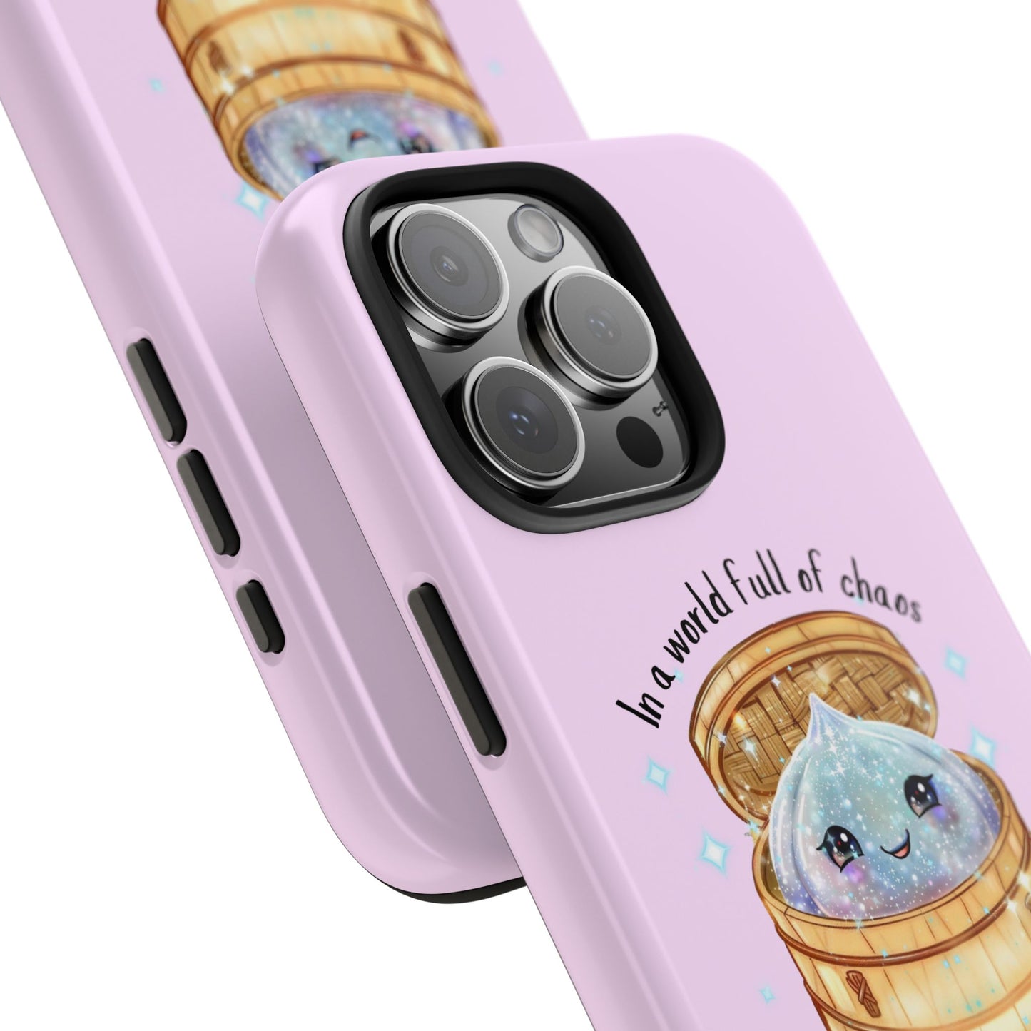 Tough Phone Case — "Be a Glitter Dumpling" Cute Kawaii Phone Protector