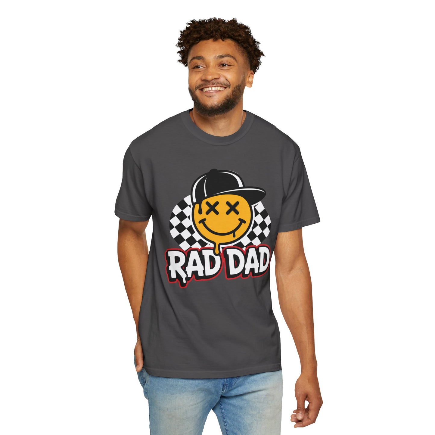 Rad Dad Graphic T-Shirt — Skate Smile Dad Tee