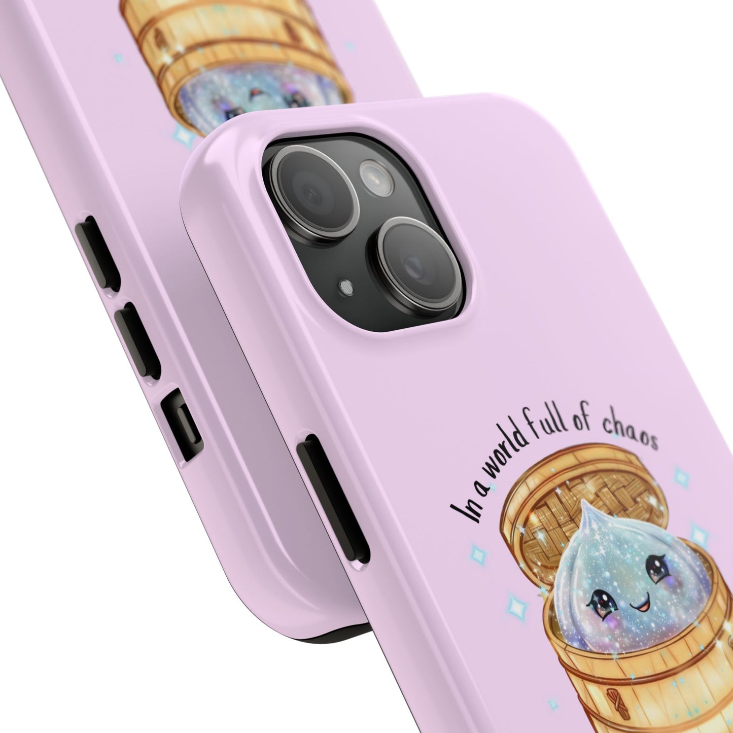 Tough Phone Case — "Be a Glitter Dumpling" Cute Kawaii Phone Protector
