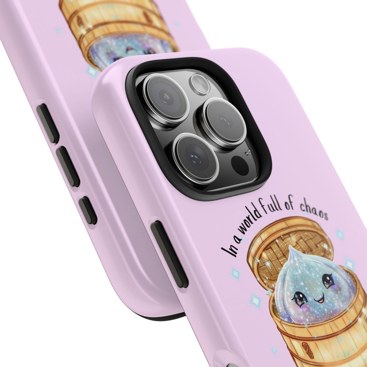Tough Phone Case — "Be a Glitter Dumpling" Cute Kawaii Phone Protector