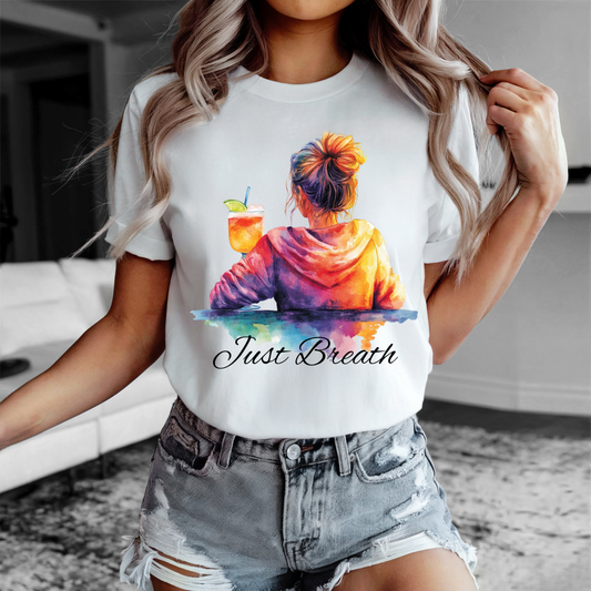 Just Breath Stylish Tee