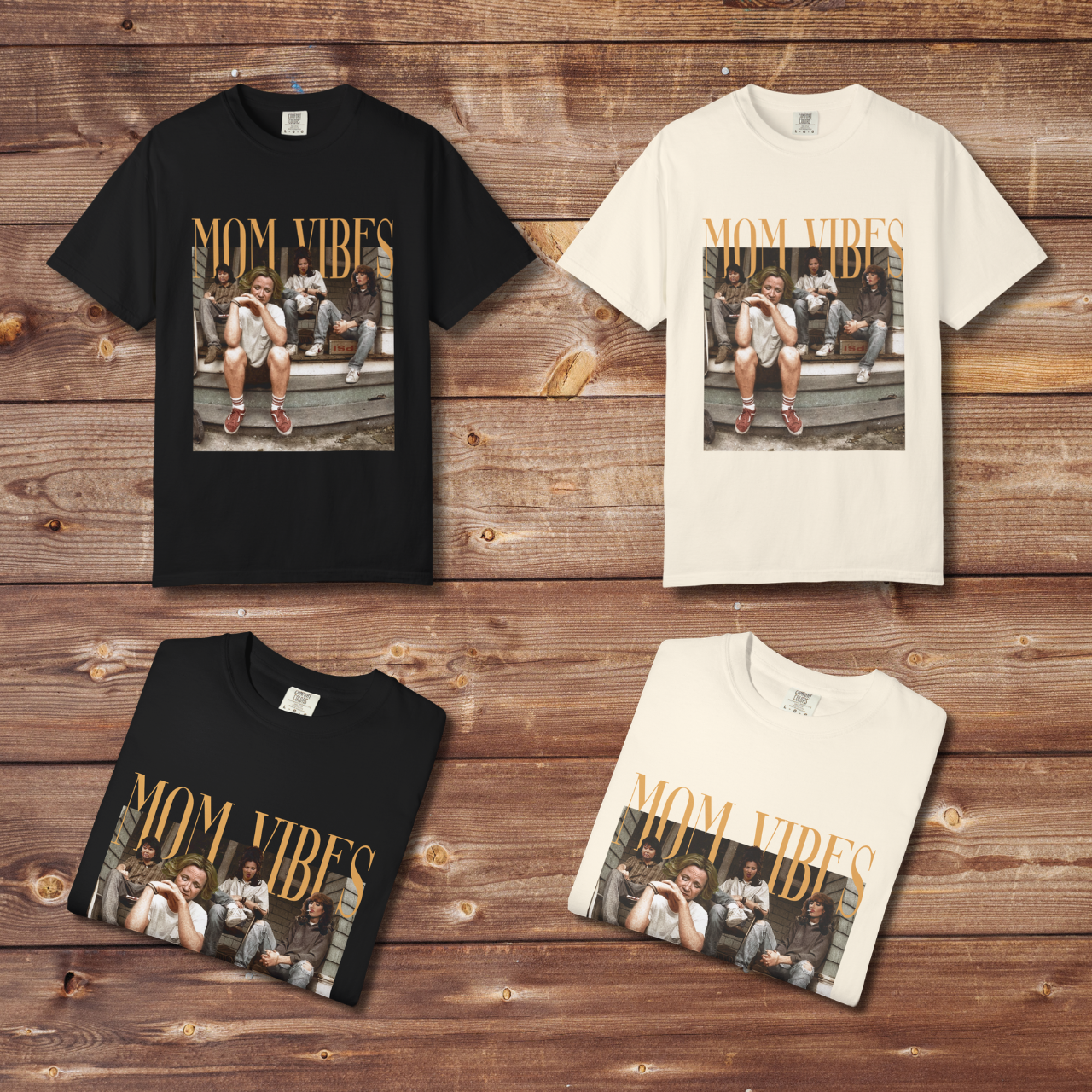Mom Vibes T‑Shirt — Vintage