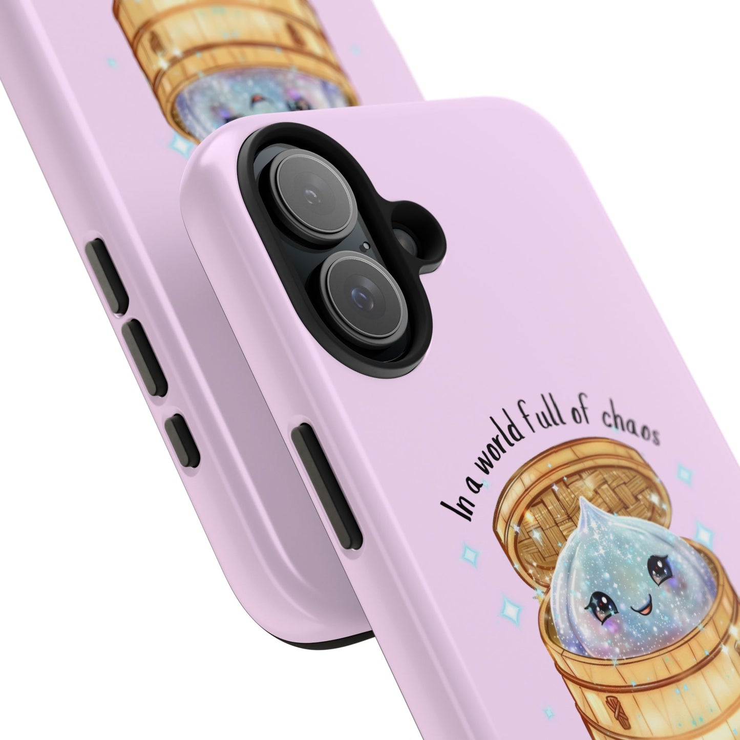 Tough Phone Case — "Be a Glitter Dumpling" Cute Kawaii Phone Protector