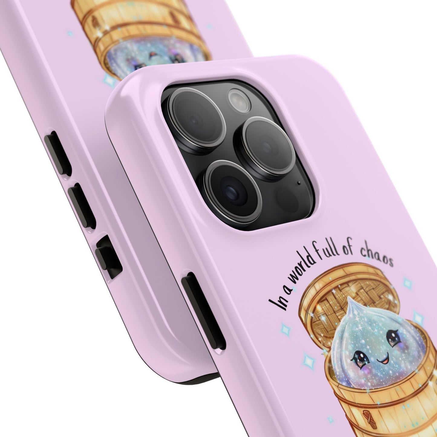 Tough Phone Case — "Be a Glitter Dumpling" Cute Kawaii Phone Protector