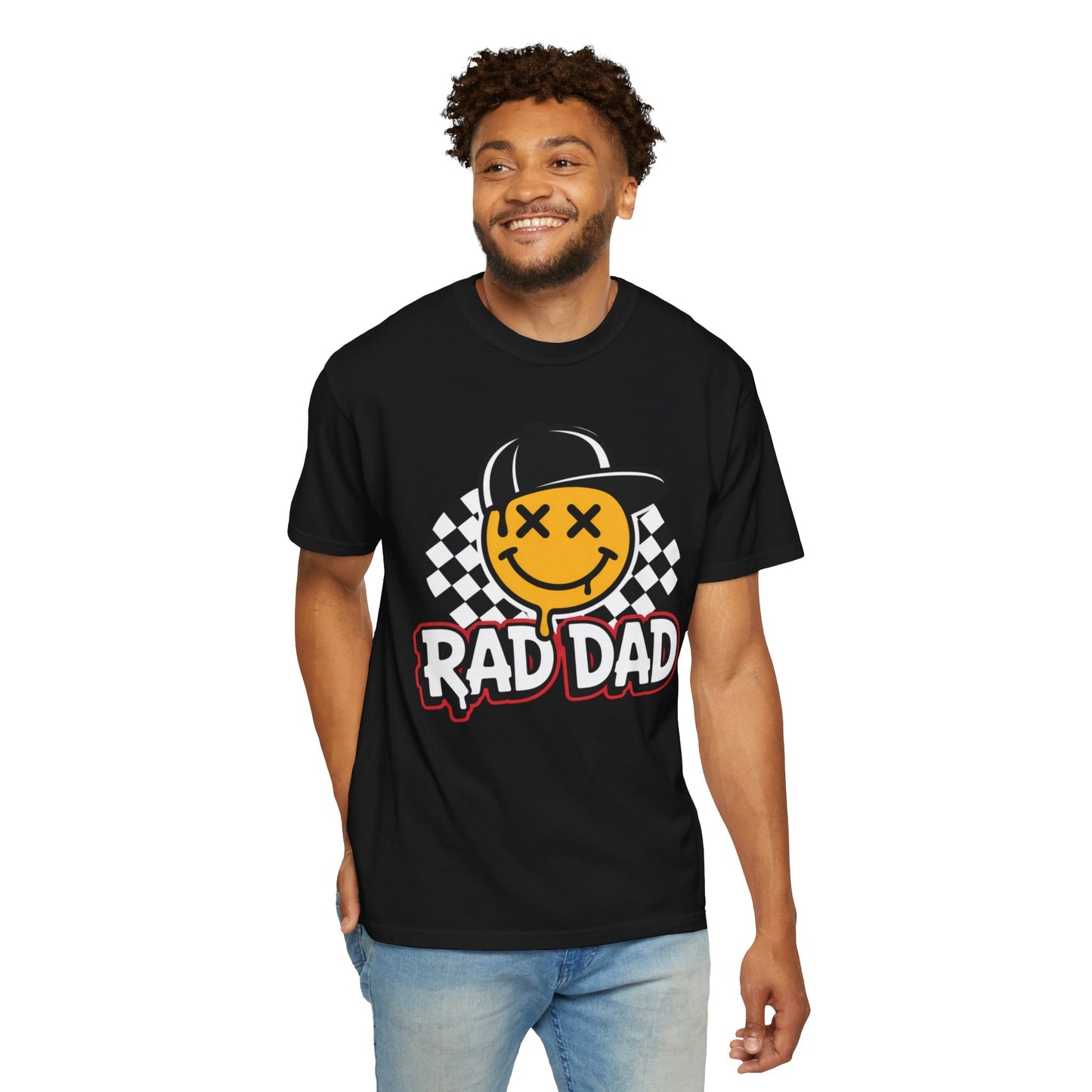 Rad Dad Graphic T-Shirt — Skate Smile Dad Tee