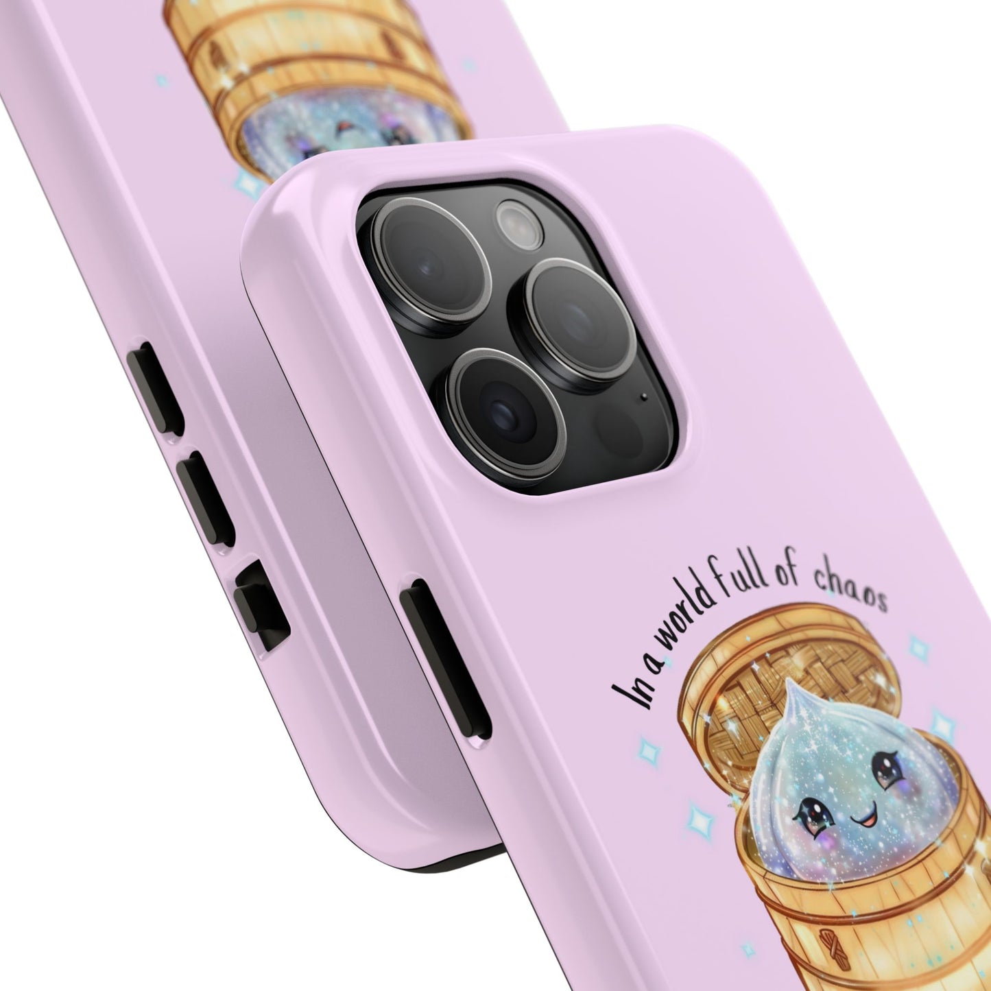 Tough Phone Case — "Be a Glitter Dumpling" Cute Kawaii Phone Protector