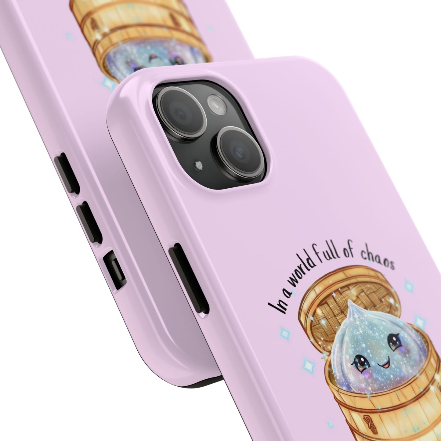 Tough Phone Case — "Be a Glitter Dumpling" Cute Kawaii Phone Protector